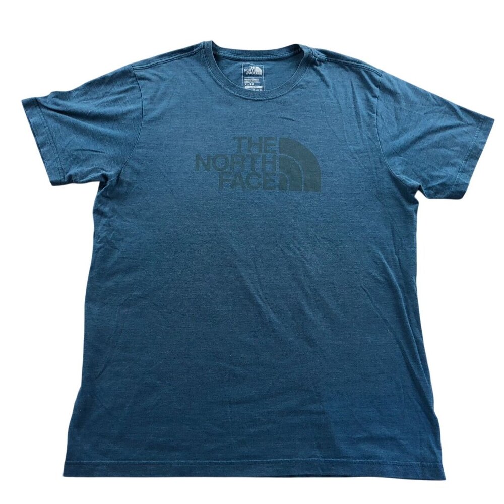 The North Face Mens T-Shirt Sze XL Short Sleeve Slim Fit Logo Casual Graphic Tee